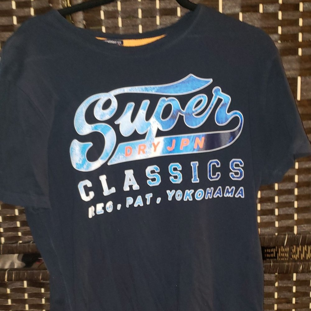 SUPERDRY DRYJPN CLASSIC MENS TSHIRT, SIZE LARGE